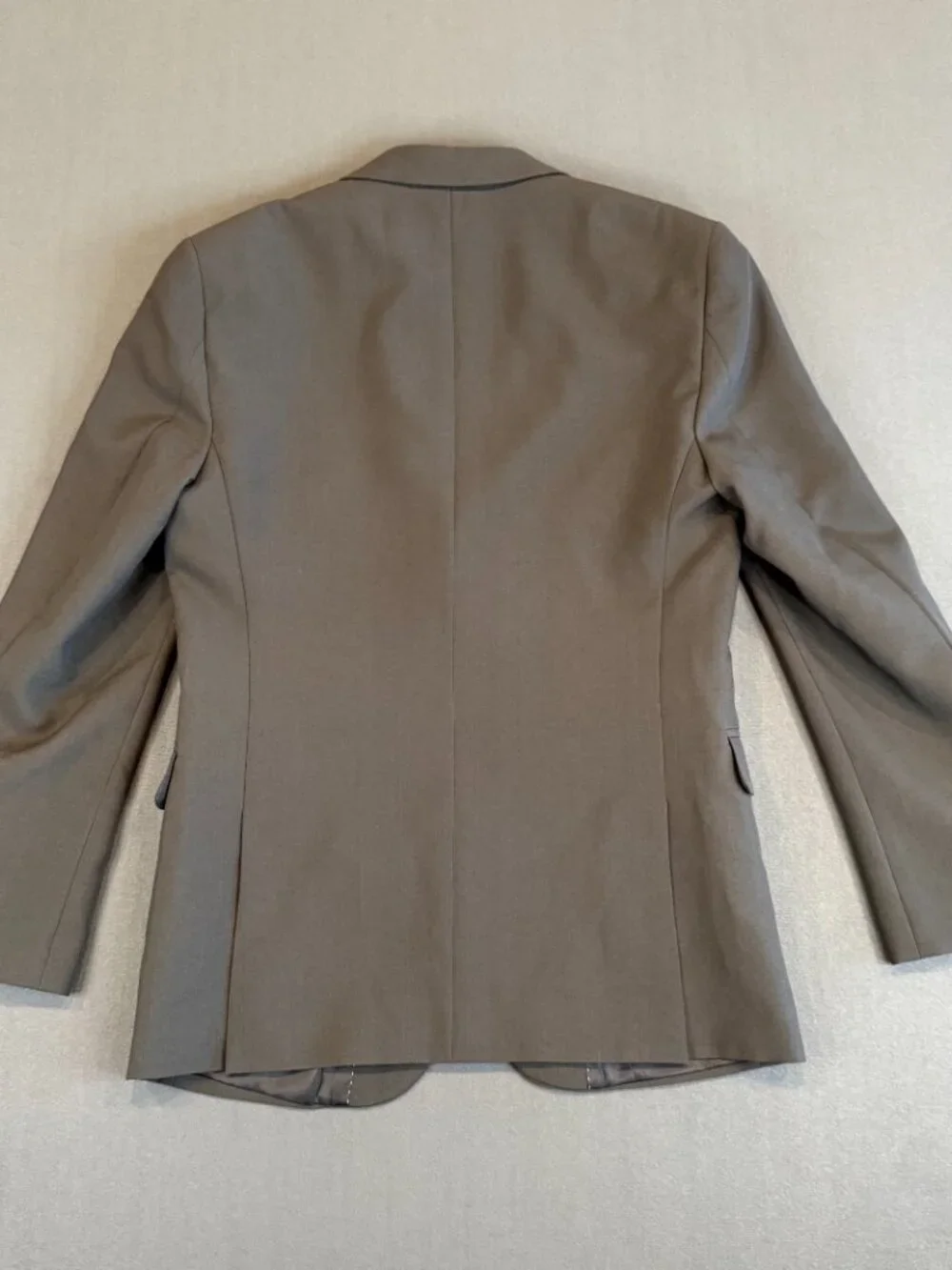 Alain Dupetit Men's Suit Jacket Blazer Charcoal Gray 34S NWT Suittech